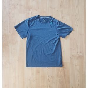 Nike Dry Fit Blue Short Sleeve